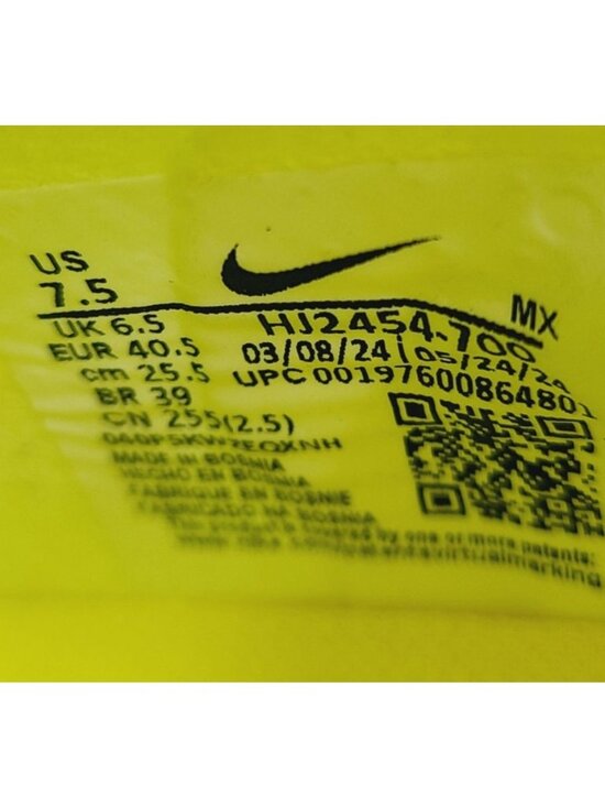 Nike Zoom Mercurial Vapor 16 Elite SG-Pro Soccer Cleats HJ2454-700 Size 7.5 #1 main image 6